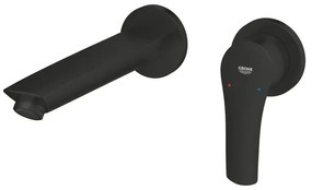 GROHE Eurosmart Wastafelmengkraan - M-size - 2 gats - matte black 293382433