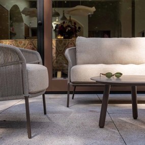 4 Seasons Florence loungestoel - terre