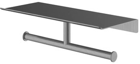 Hotbath &More dubbele rolhouder voor planchet ijzer verouderd PVD