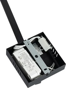 Plafondlamp zwart 300 cm incl. LED 3-staps dimbaar verstelbaar - Annuschka