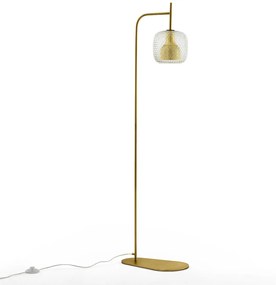 Leeslamp in gesneden glas design E.Gallina, Mistinguett