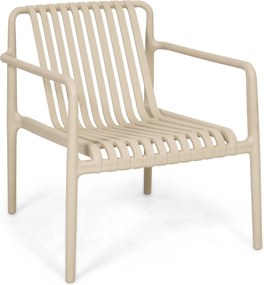 Tuinstoel Kunststof Zand/Beige Domani Furniture Alba  loft