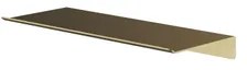 Hotbath &MORE Planchet - 30cm - inclusief bevestigings rails - Geborsteld messing PVD SH030BBP