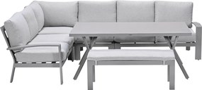 Garden Impressions Camilo lounge dining set 6-delig – taupe - Valley sand