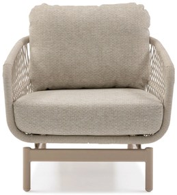Stoel en Bank Loungeset 5 personen Aluminium/rope Taupe  Lifestyle Garden Furniture Cordoba