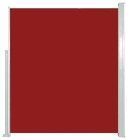 vidaXL Tuinscherm uittrekbaar 160x500 cm rood