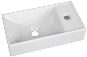 Comad Aruba Craft toiletmeubel 40cm met witte fontein en kraangat eiken