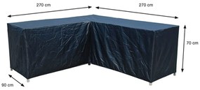 Garden Impressions Lounge dining beschermhoes L 270/270x90xH70 cm
