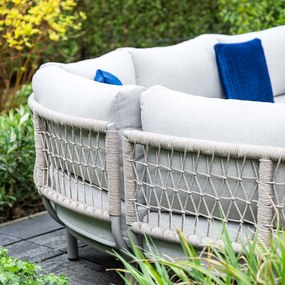 Garden Impressions Algarve lounge dining set 3-delig - taupe