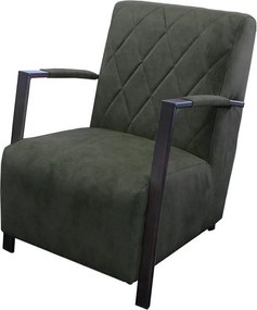 Fauteuil - Isabella - velours Adore Hunter groen 156