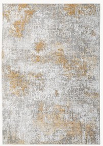 Laagpolig vloerkleed Rossa met abstract patroon