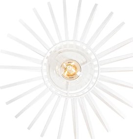 Design plafondlamp wit 30 cm - Johanna