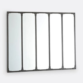 Metalen spigel in industriële stijl 144x120 cm, Lenaig