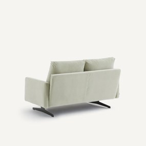 2-zitsbank in stonewashed fluweel, DELICATO