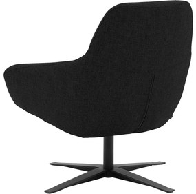 Goossens Excellent Draaifauteuil Bobby, Draaifauteuil geheel 1 materiaal