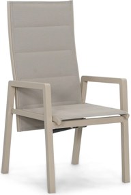 Tuinstoel Aluminium Zand/Beige Essence
