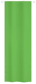 vidaXL Balkonscherm 80x240 cm oxford stof lichtgroen