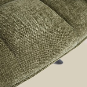 Groene Eetkamerstoel Met Stiksels