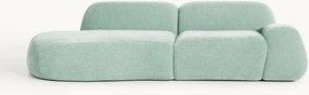 Modulaire teddy chaise longue Wolke (3-zits)