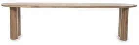 Eleonora Josh Organische Eettafel Bruin Eiken 300 Cm - 300 X 110cm.