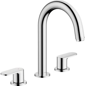 Hansgrohe Vernis wastafelkraan 166 met waste chroom 71553000