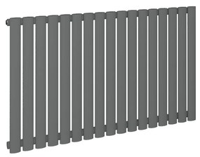 Eastbrook Tunstall Horizontale radiator 60x100,2cm Antraciet 920 watt