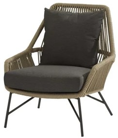 4 Seasons Outdoor Ramblas loungestoel SALE  Loungestoel    taupe weerbestendig