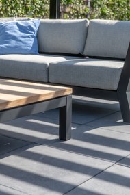 4 Seasons Outdoor Meteoro Loungeset Loungeset   antraciet weerbestendig