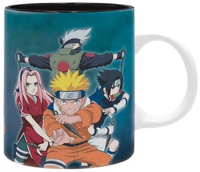Koffie mok Naruto Shippuden - Team 7 vs Haku&Zabuza