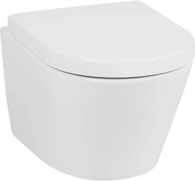 Saqu Sky 2.0 randloos hangtoilet incl. toiletbril met quickrelease wit