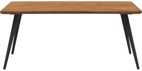 Goossens Eettafel Bjarte, Rechthoekig 200 x 90 cm