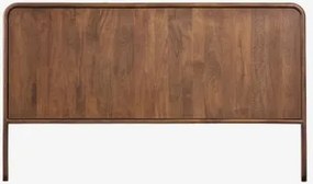 Mango Houten Hoofdeinde Maupaul Donker Handvat Hout & 180 Cm - Sklum