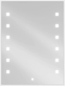 Mexen Ner verlichte badkamer spiegel 60 x 80 cm, LED 6000K, antivermogen - 9809-060-080-611-00