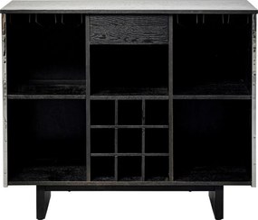 Kare Design Caldera Chroom Design Thuisbar - 120x48x105cm.