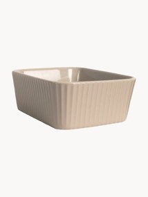 Ovenschalen Flora met geribbeld oppervlak, 2 stuks