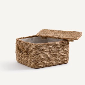 Rechthoekige geweven mand van waterhyacint, LIAN