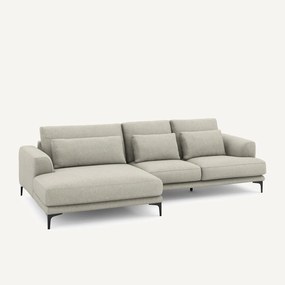 XL hoekbank links in tweed, MARSILE