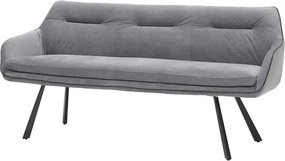 Eetkamerbank - Jazz - Stof Velours antraciet