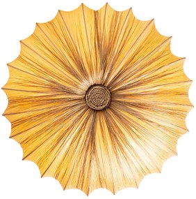 Japandi plafondlamp beige 60cm 5-lichts - Plu