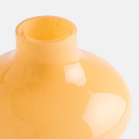 Glazen vaas, hoogte 18 cm, OLIA