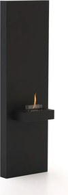 Wandhaard | Tenderflame Rock | Staal | Zwart | 40x24.5cm | Kees Smit Tuinmeubelen