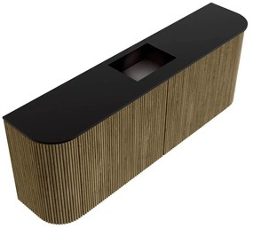 Mondiaz Joya 115cm toiletmeubel ronding links/rechts dusk met wastafel faye midden 1 kraangat urban