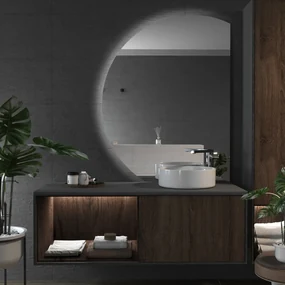 Ronde spiegel met verlichting E3