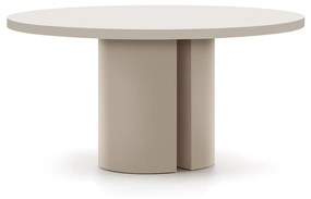 Kave Home Nealy Ronde Eettafel Beige Ecru - 150 X 150cm.