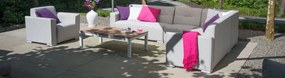 4 Seasons outdoor | Tavira  Loungeset    antraciet weerbestendig