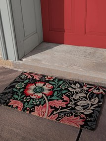 Deurmat Dianthus met bloemen motief