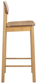 Eiken Barstoel Scandinavisch Design