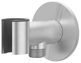 IVY Wandhouder - geïntegreerde wateruitlaat - 1/2 - RVS316 - geborsteld 6900211