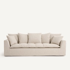 Zetel van gestructureerd viscose en linnen, OTAVIA