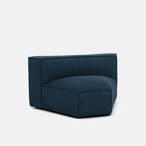 Modulaire open hoek, ribfluweel Seven